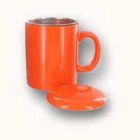 sTeaz Mug with infuser and lid