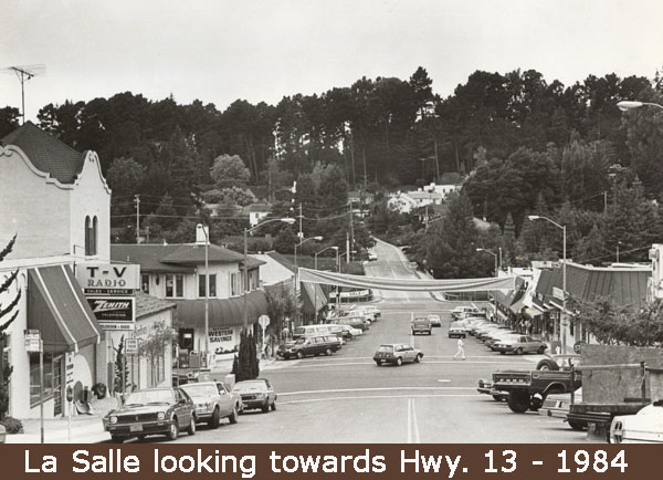 Historic photo of Montclair Business District